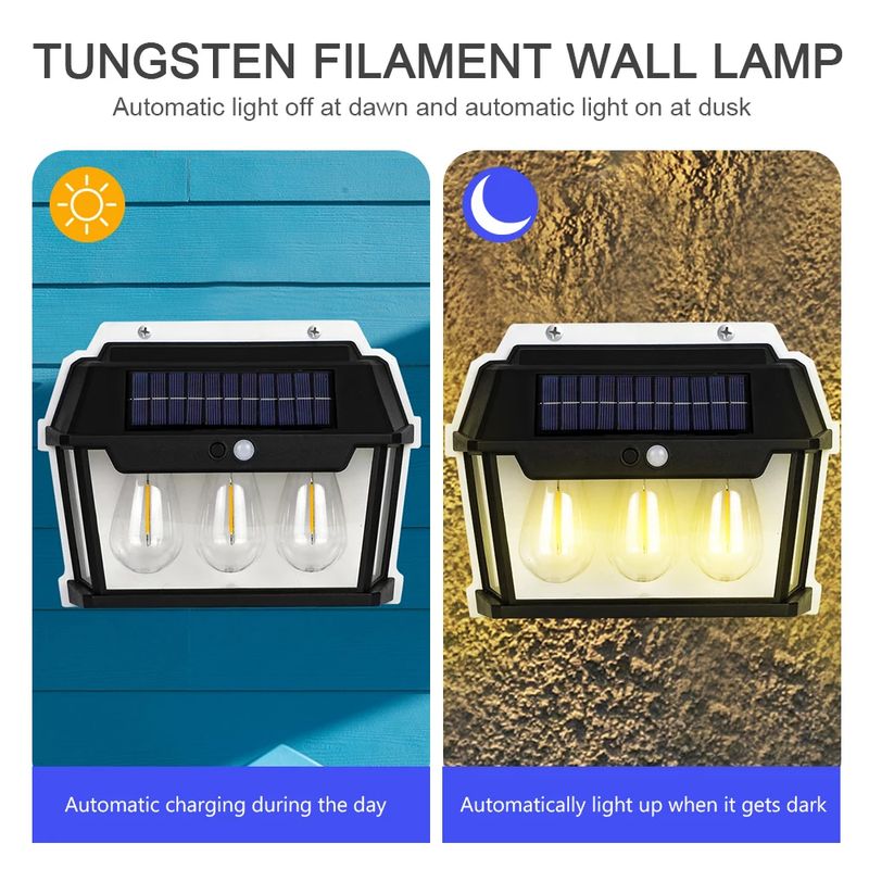 GENERICO - Lampara solar deco hogar