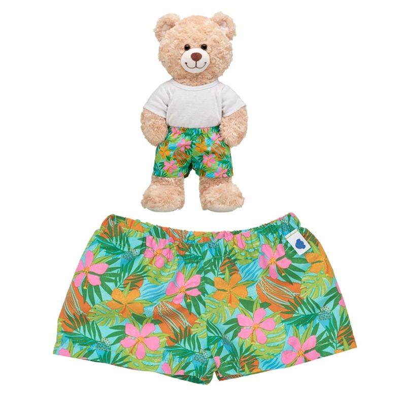 BUILD A BEAR - SHORT TROPICAL  BUILD-A-BEAR
