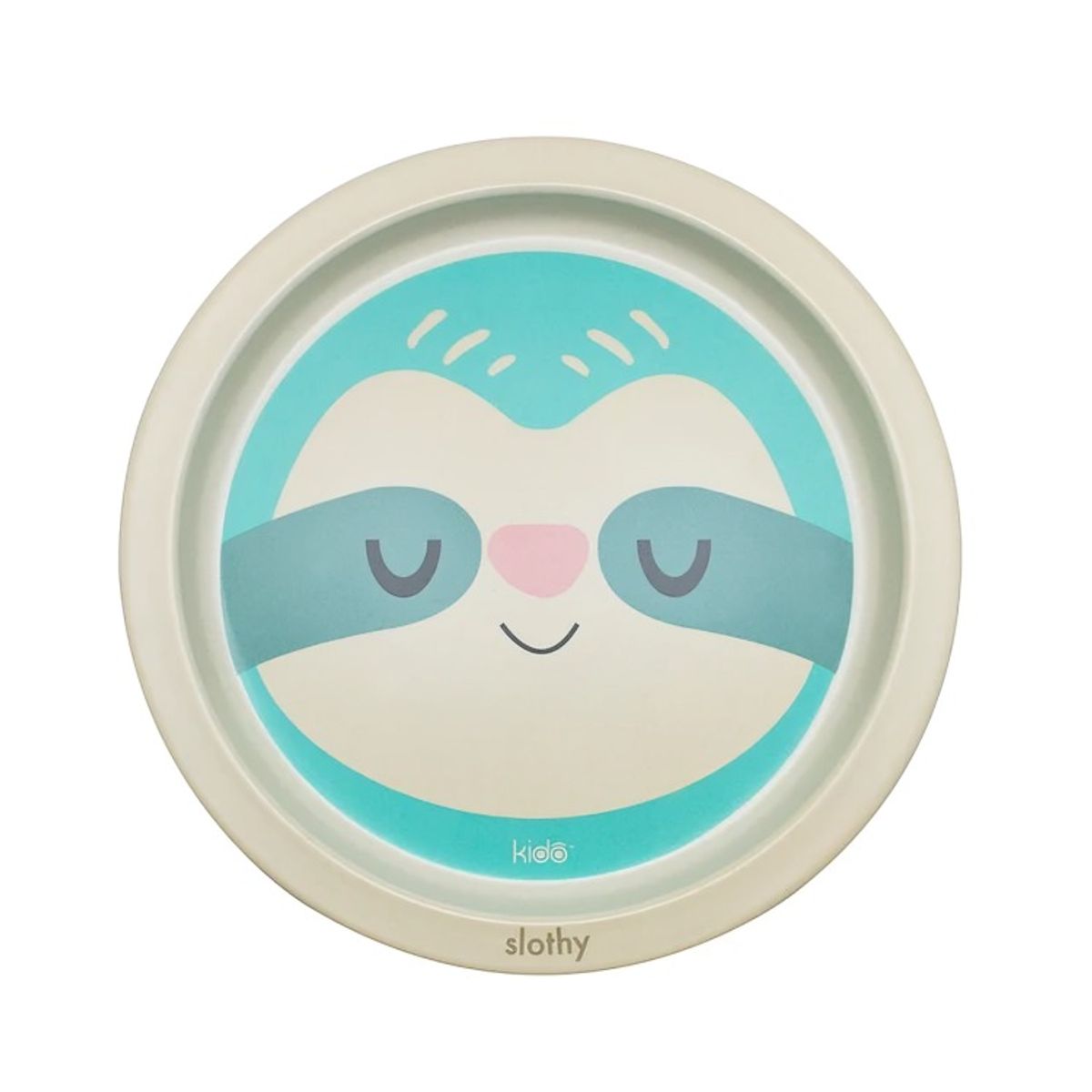 KEEP - Plato Bamboo Kido 21cms Diseño Verde