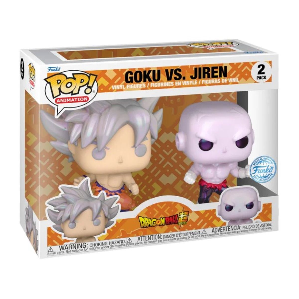 FUNKO - Funko Pop Dragon Ball Pack Goku Vs Jiren