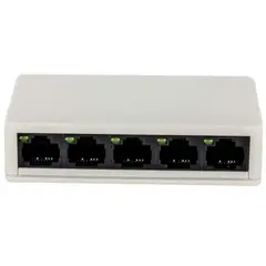 GENERICO - Modem Switch Gigabit Ethernet de 5 puertos