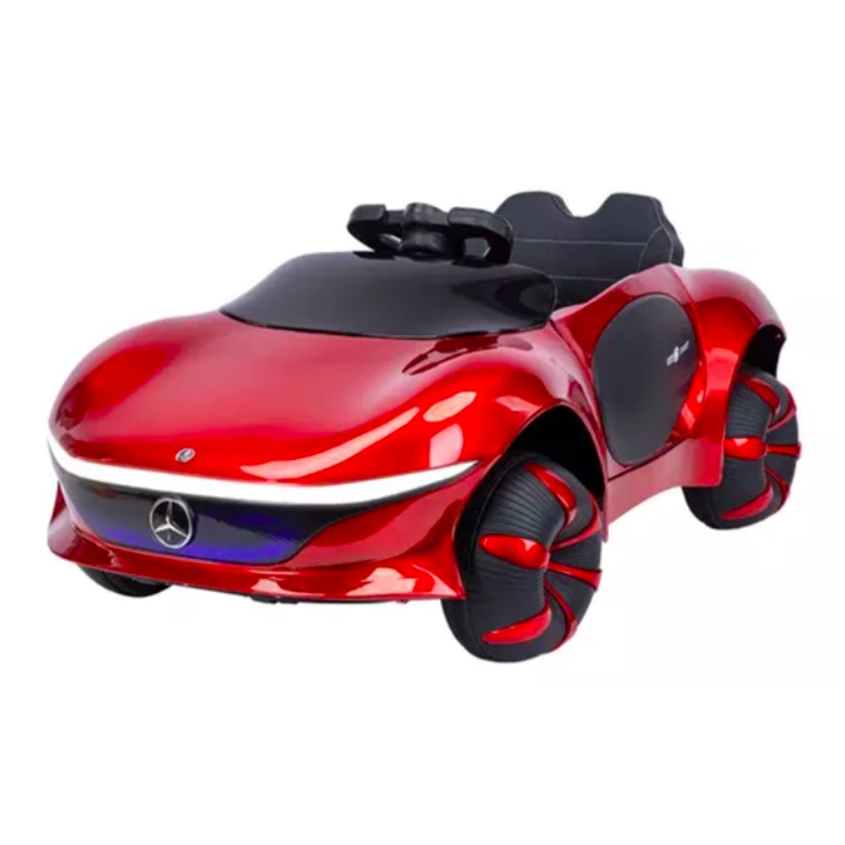 GENERICO - AUTO A BATERIA FUTURISTA ROJO