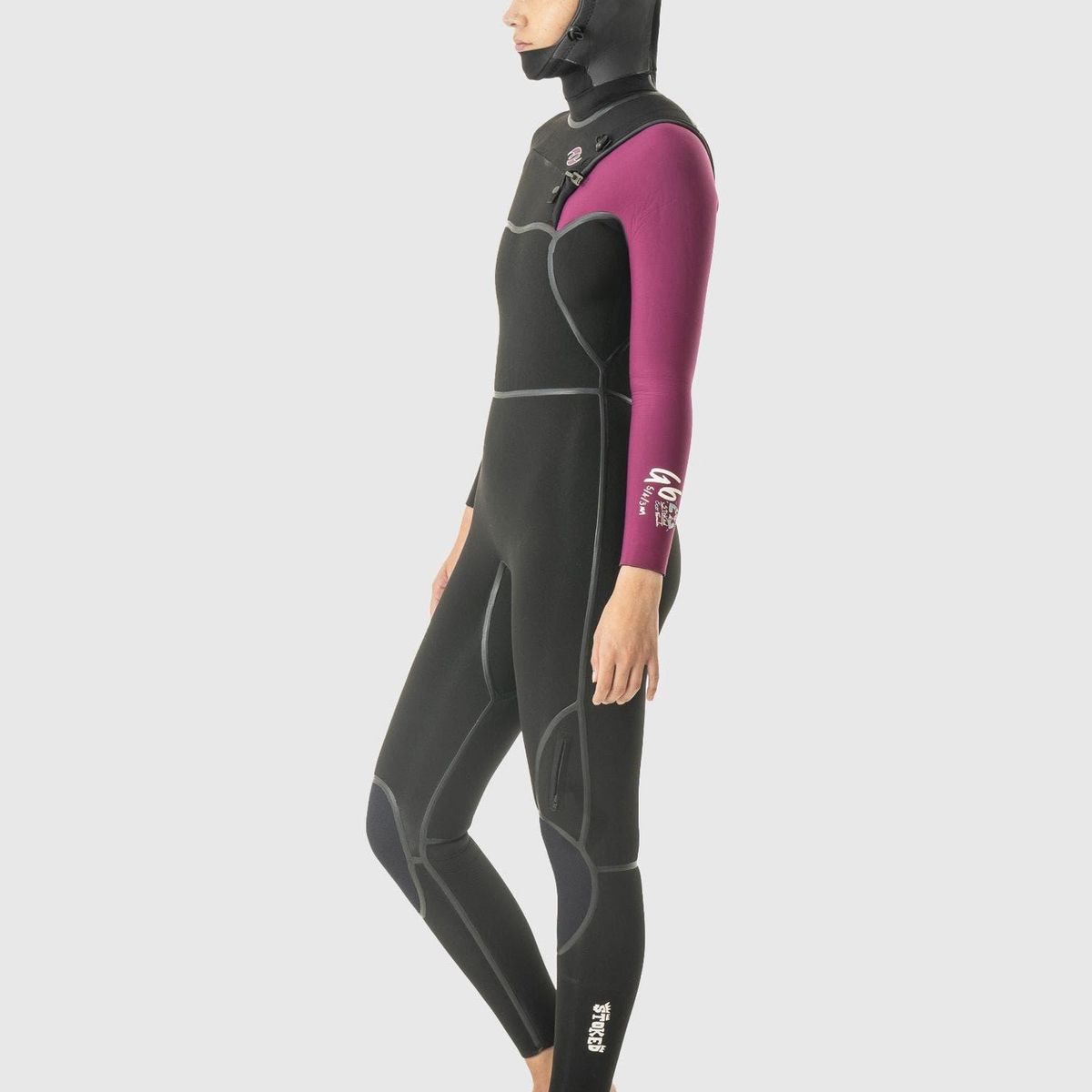 STOKED - Traje De Agua G6 5/4/3 Hood Negro STOKED