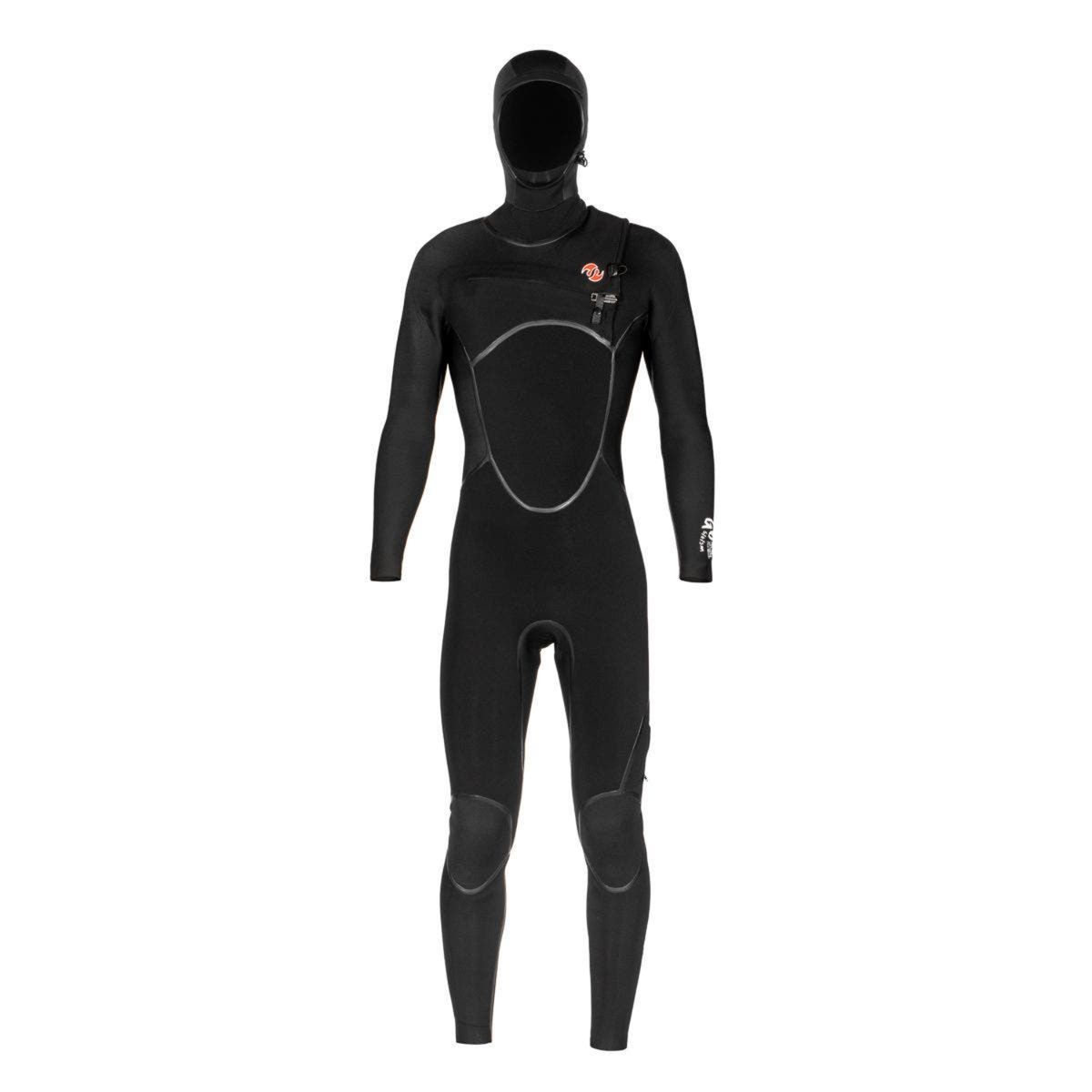 STOKED - Traje De Agua G6 5/4/3 Hood Negro STOKED