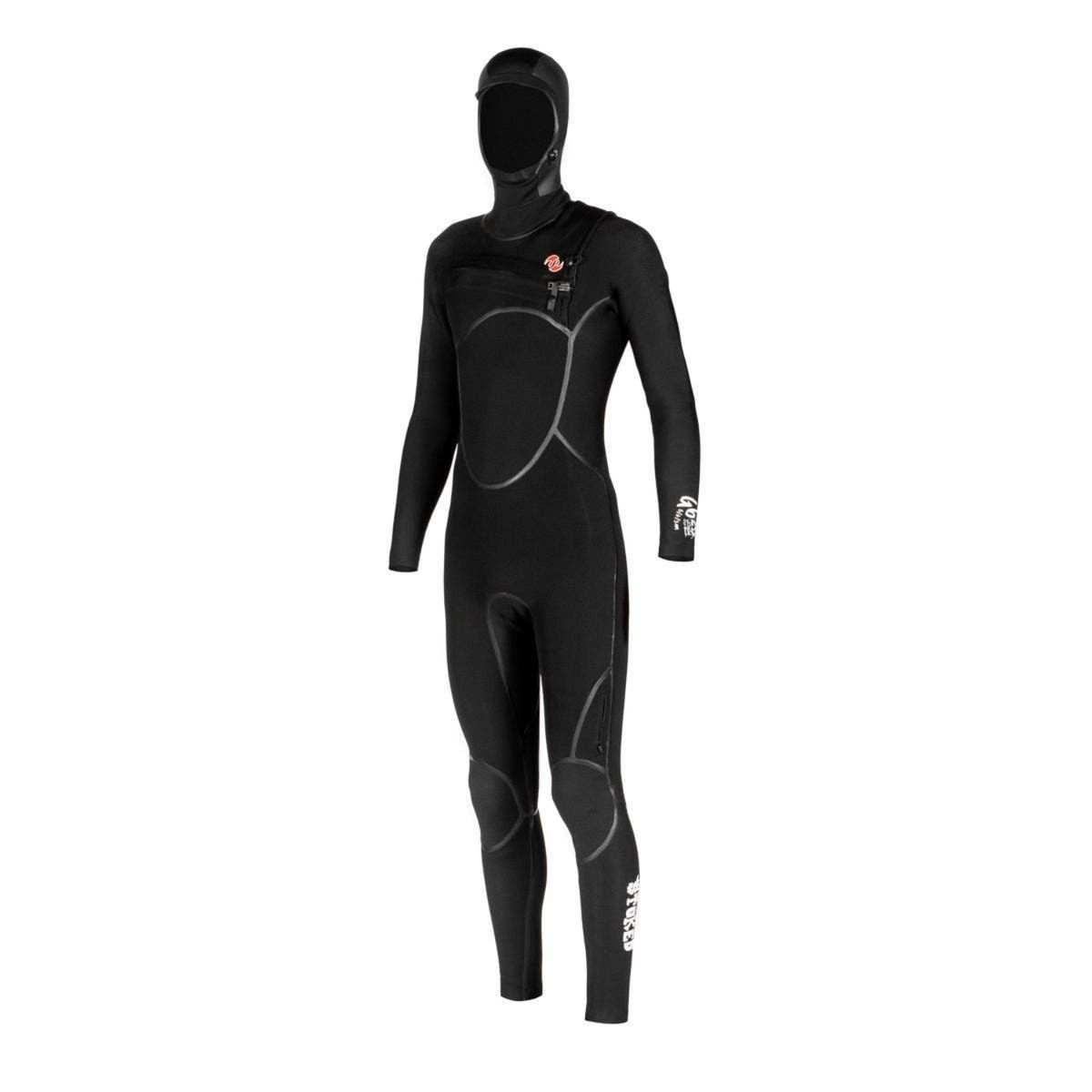 STOKED - Traje De Agua G6 5/4/3 Hood Negro STOKED