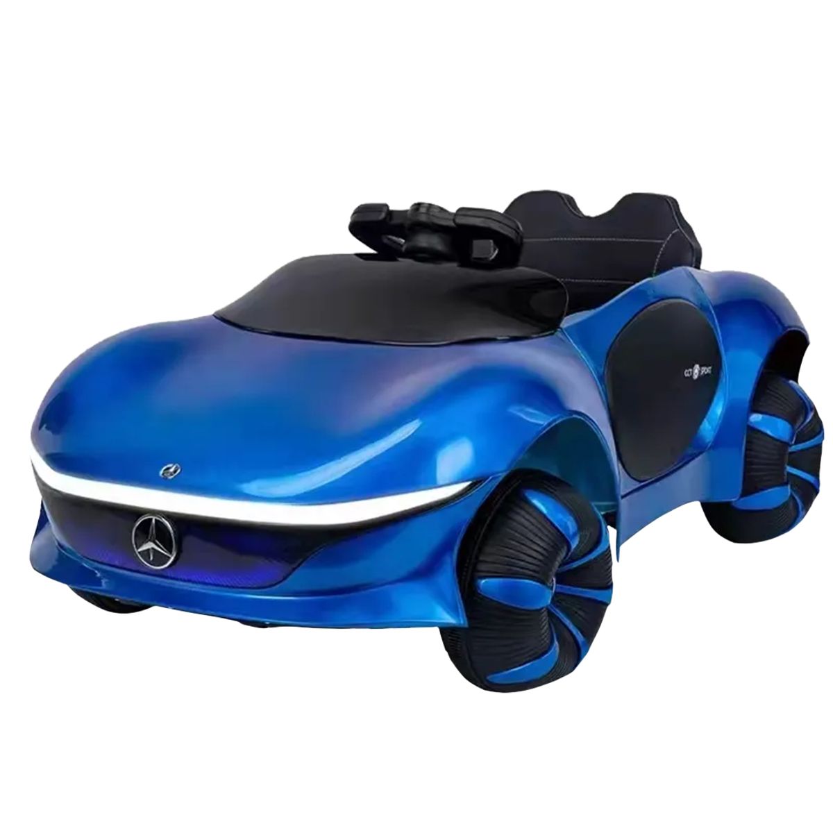 GENERICO - AUTO A BATERIA FUTURISTA AZUL