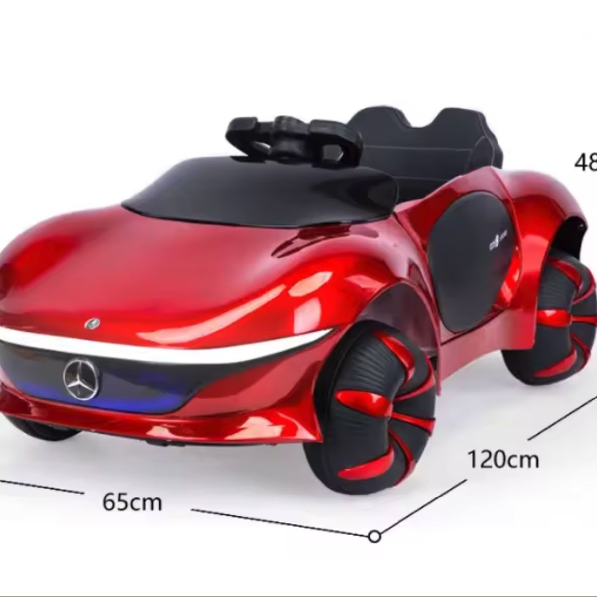 GENERICO - AUTO A BATERIA FUTURISTA AZUL