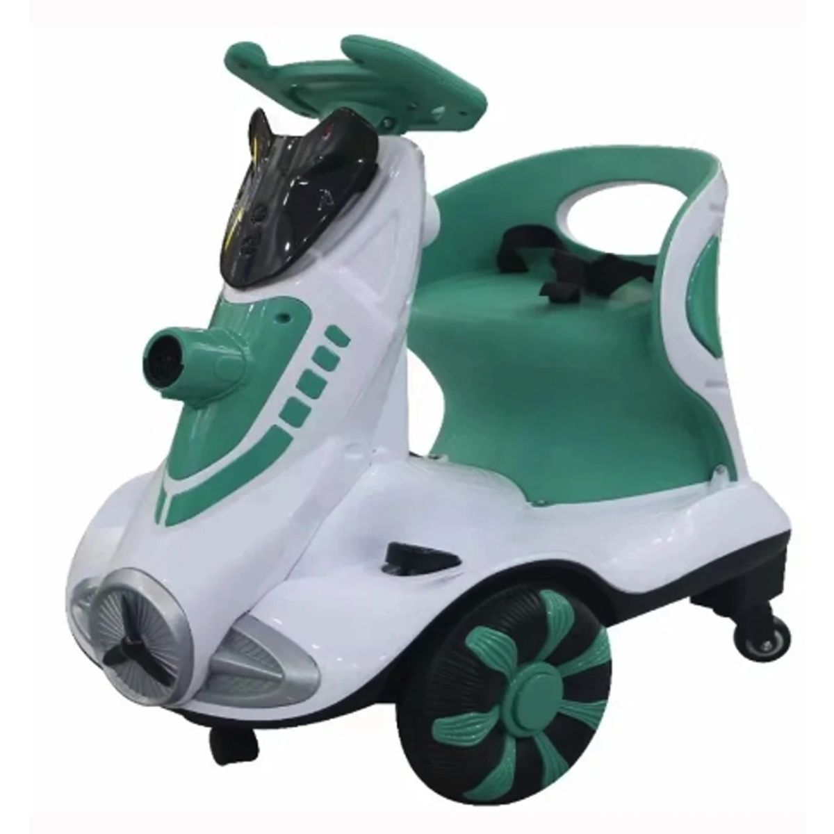 GENERICO - AUTO A BATERIA BURBUJAS VERDE