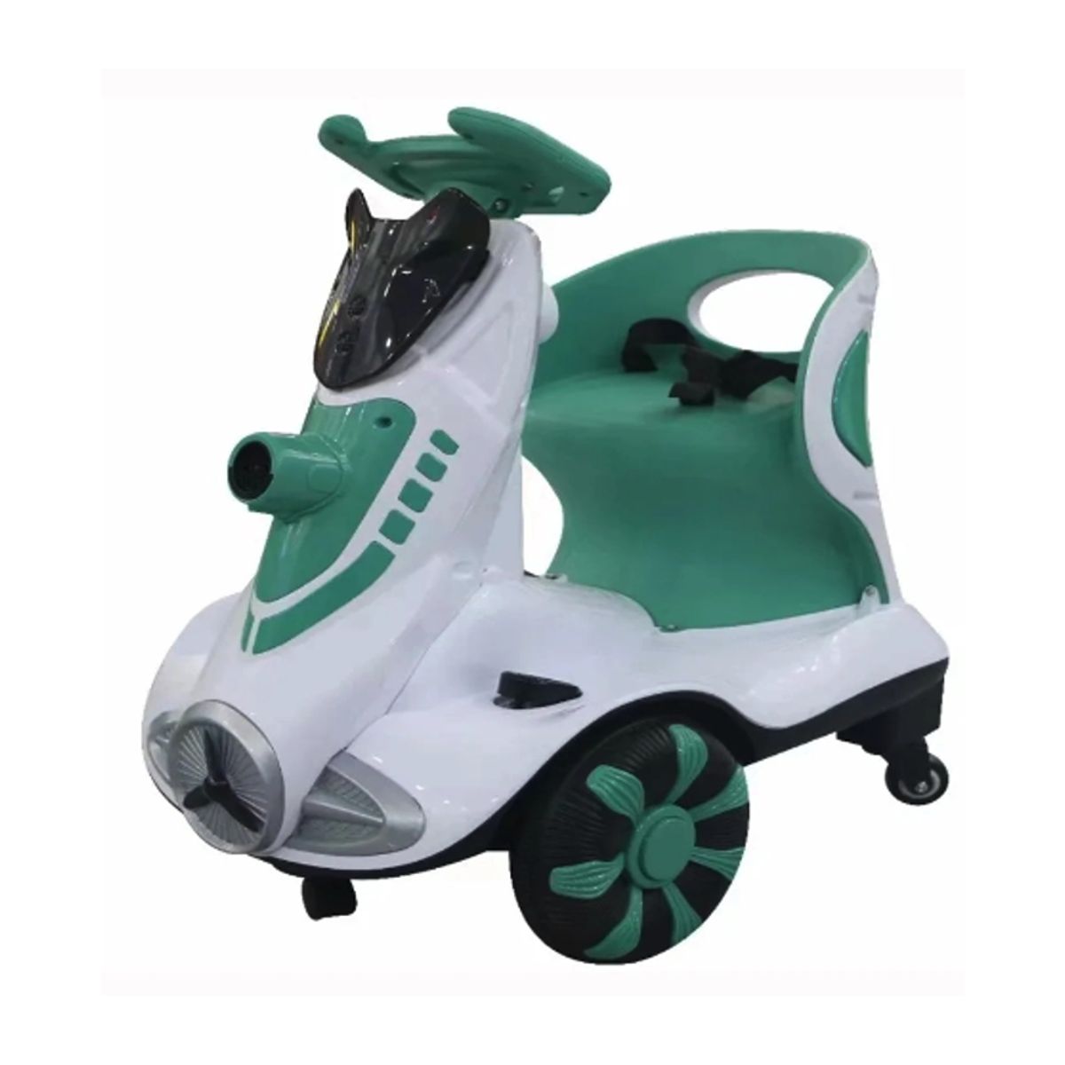 GENERICO - AUTO A BATERIA BURBUJAS VERDE