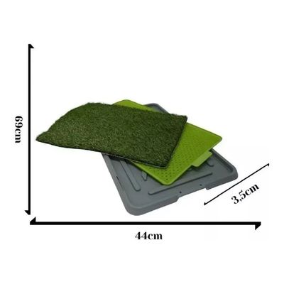 Imagen 2 del producto Baño Sanitario Perro XL Ecológico Perros Baño 68cm x 43Cm