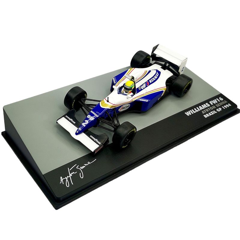FORMULA 1 - Auto Formula 1 Williams Fw16 1994 #2 Ayrton Senna Ixo 1:43