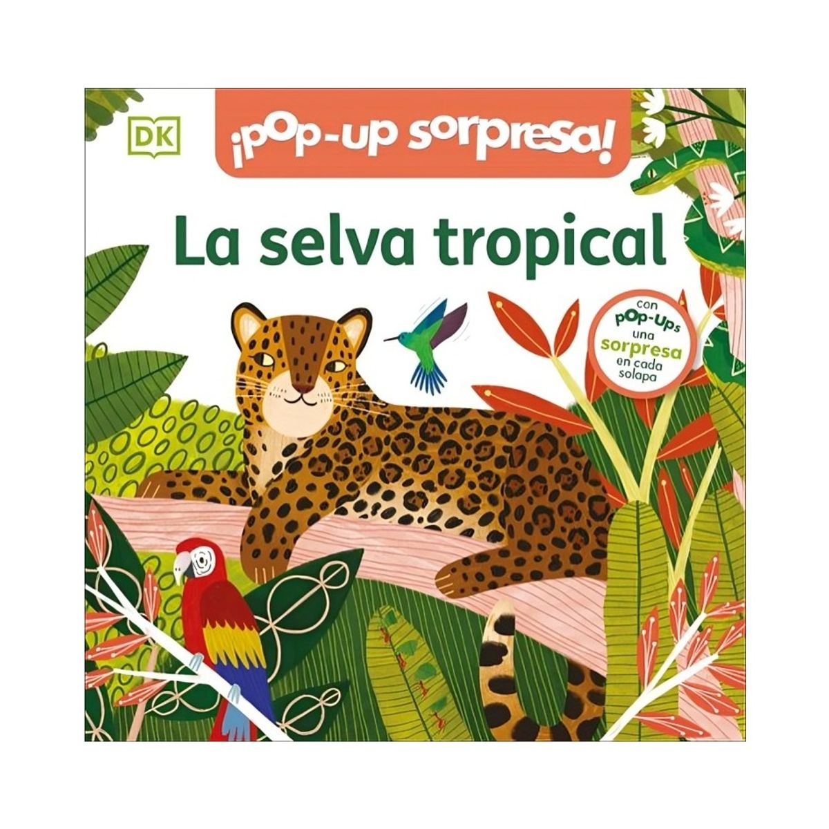 TOP10BOOKS - LIBRO ¡pop-Up Sorpresa! - La Selva Tropical