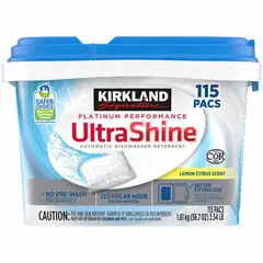 KIRKLAND - Lavavajillas en Cápsulas Ultra Shine