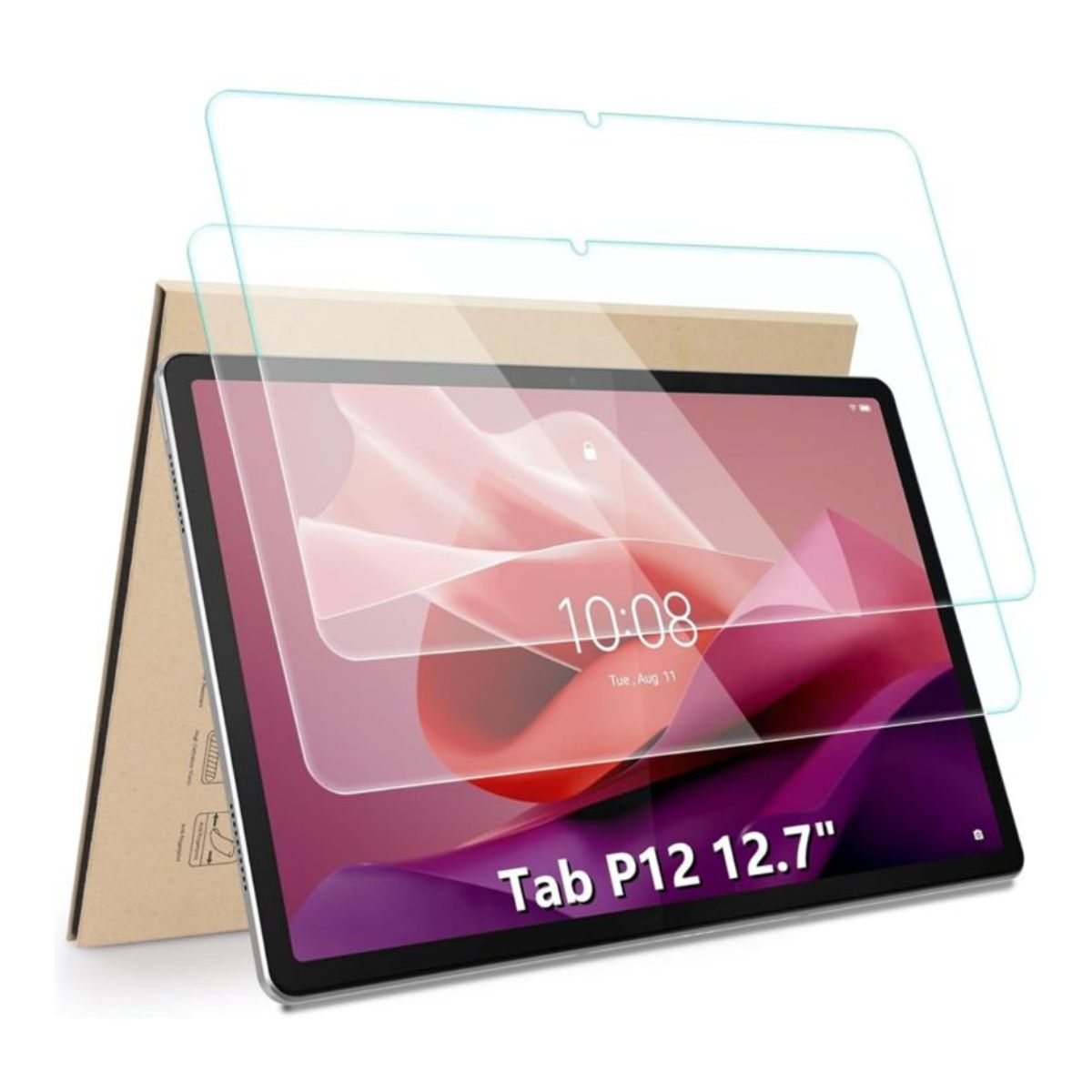 GENERICO - Lámina De Vidrio Templado Para Lenovo Tab P12 - 12.7 Pulgadas