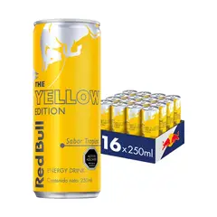 RED BULL - Bebida Energética Pack 16 Latas Tropical 250Ml