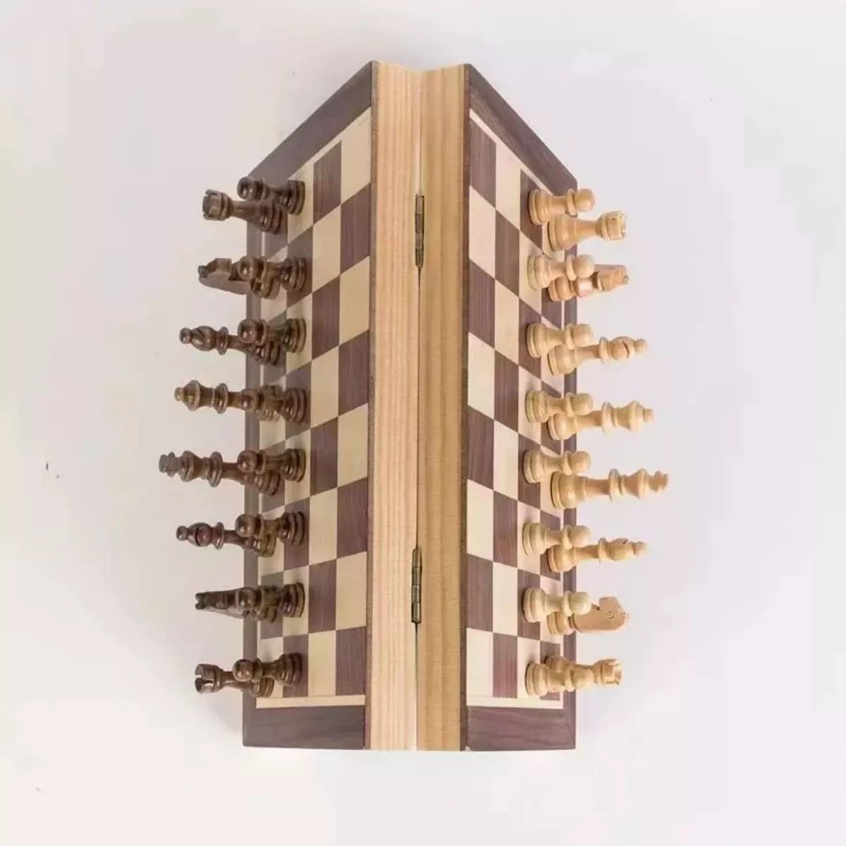MUNDO MAGIA - Tablero De Ajedrez Madera 40x40cm Magnético
