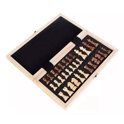 Imagen 2 del producto Tablero De Ajedrez Madera 40x40cm Magnético