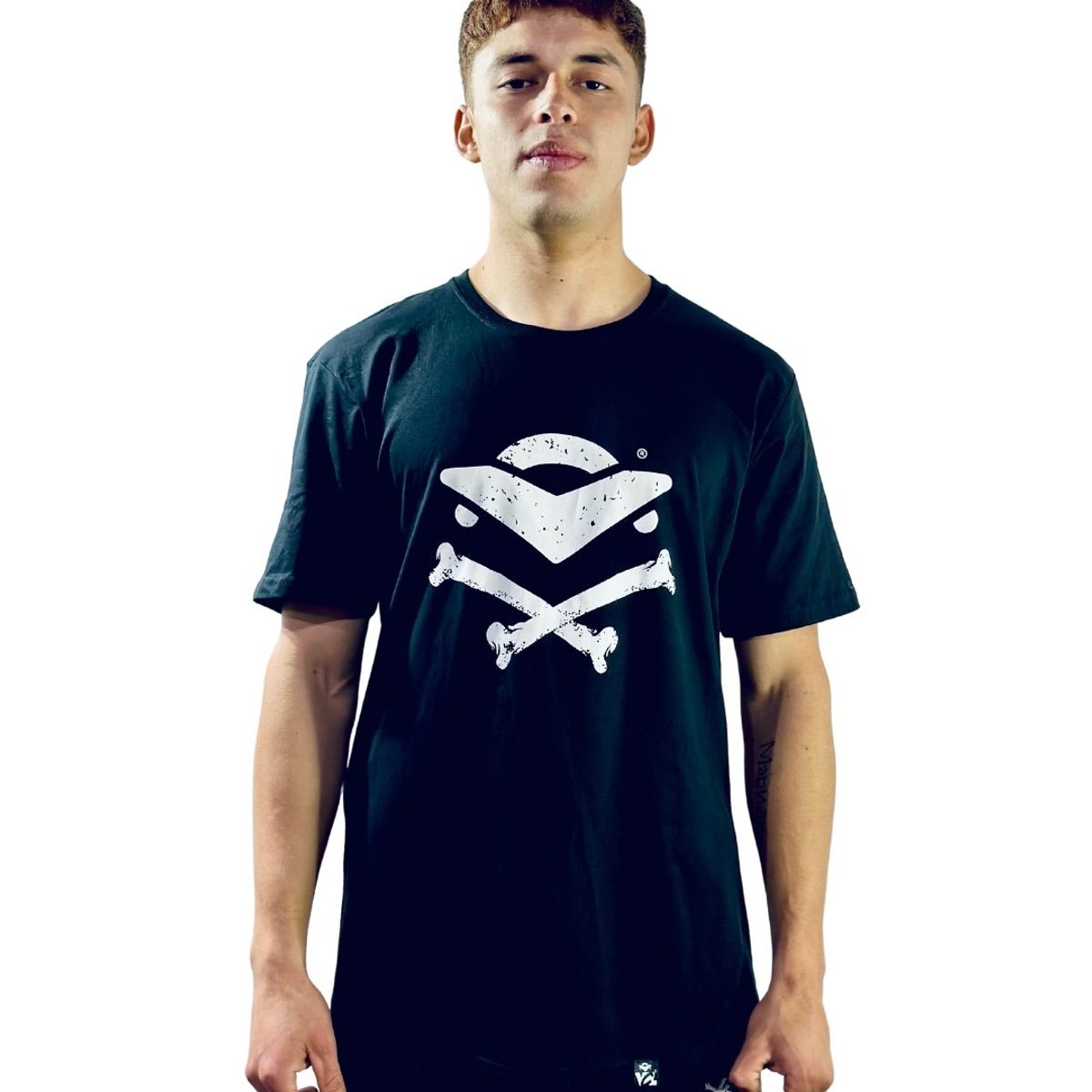 VCL - Polera lifestyle algodón orgánico bones