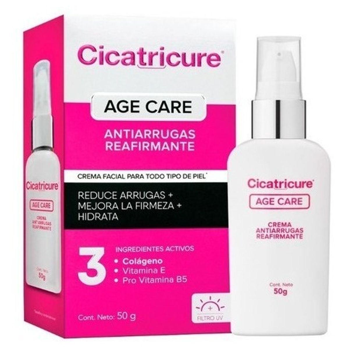 GENOMMA LAB - Cicatricure Age Care Cr 50 Gr Reafirmante.-