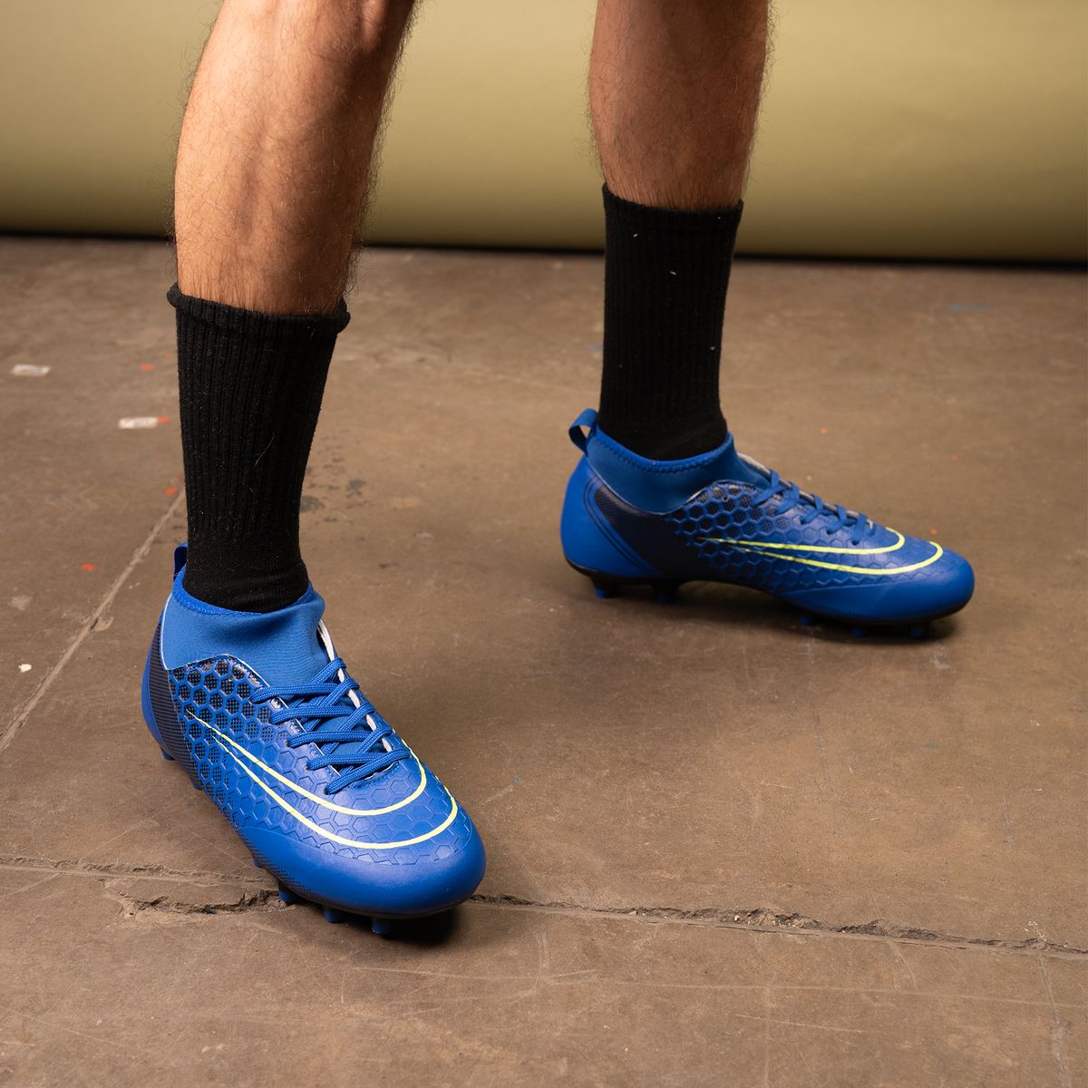 APOSTOL - Zapatilla Futbol Hombre Azul Hasani Apóstol