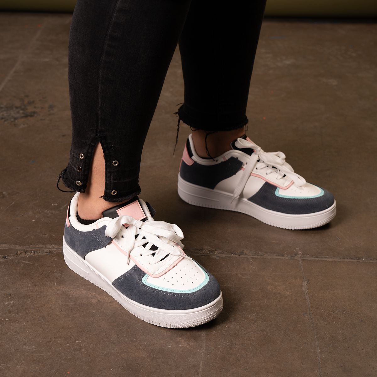BOTELI - Zapatilla Mujer Azul Mert Boteli