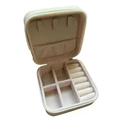 GENERICO - Joyero Organizador Portátil Tipo Maletín de 6 Compartimentos