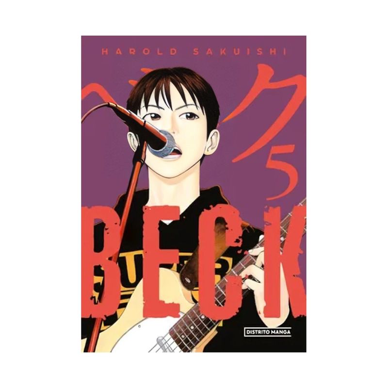 TOP10BOOKS - LIBRO BECK 5 / HAROLD SAKUISHI / DISTRITO MANGA