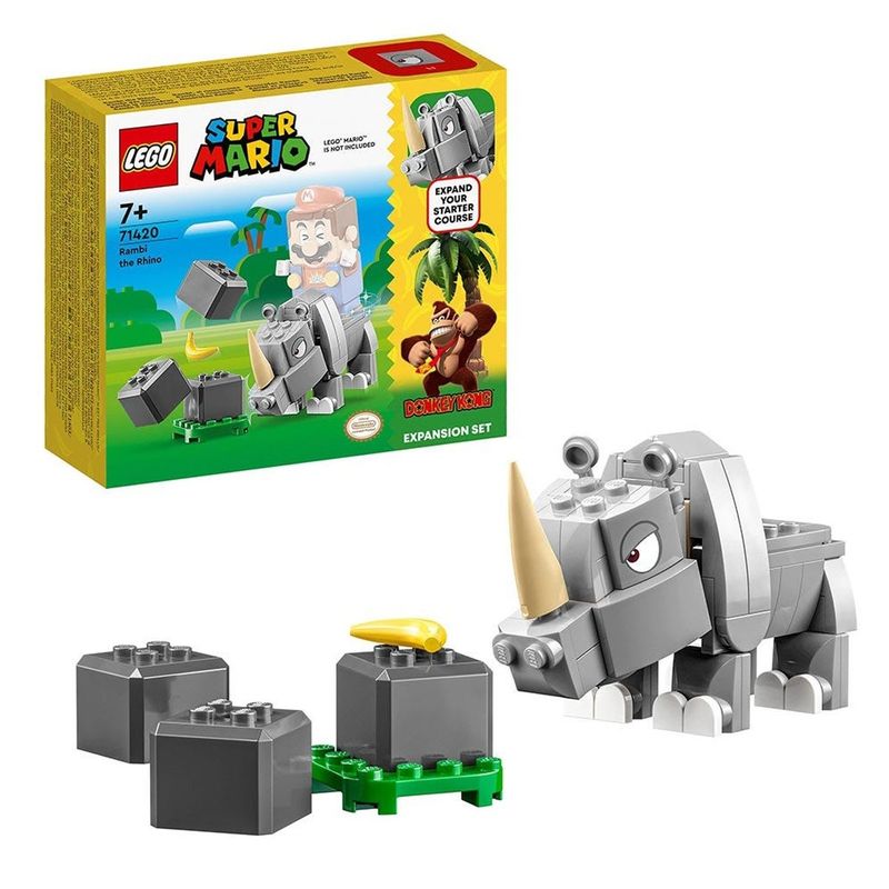 LEGO - SET DE EXPANSIÓN RAMBI EL RINOCERONTE LEGO SUPER MARIO