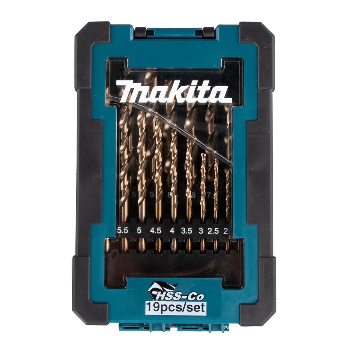 MAKITA - Juego de Brocas Para Metal HSS- CO 1-10mm 19 Pzas - Makita