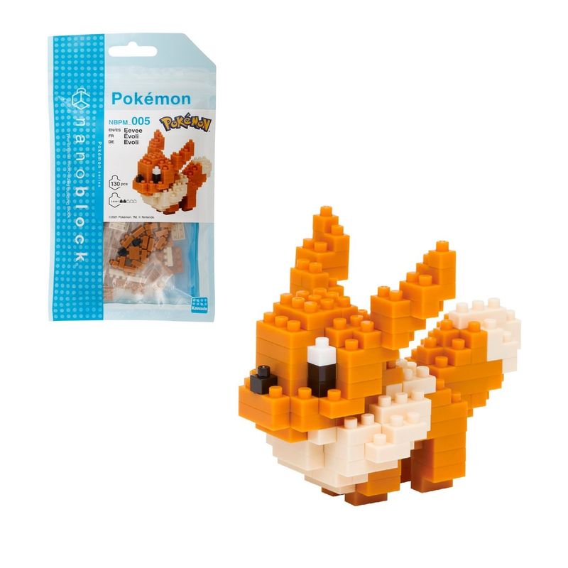 ANSALDO - FIGURA NANOBLOCK SERIE POKEMON DE BANDAI - EEVEE