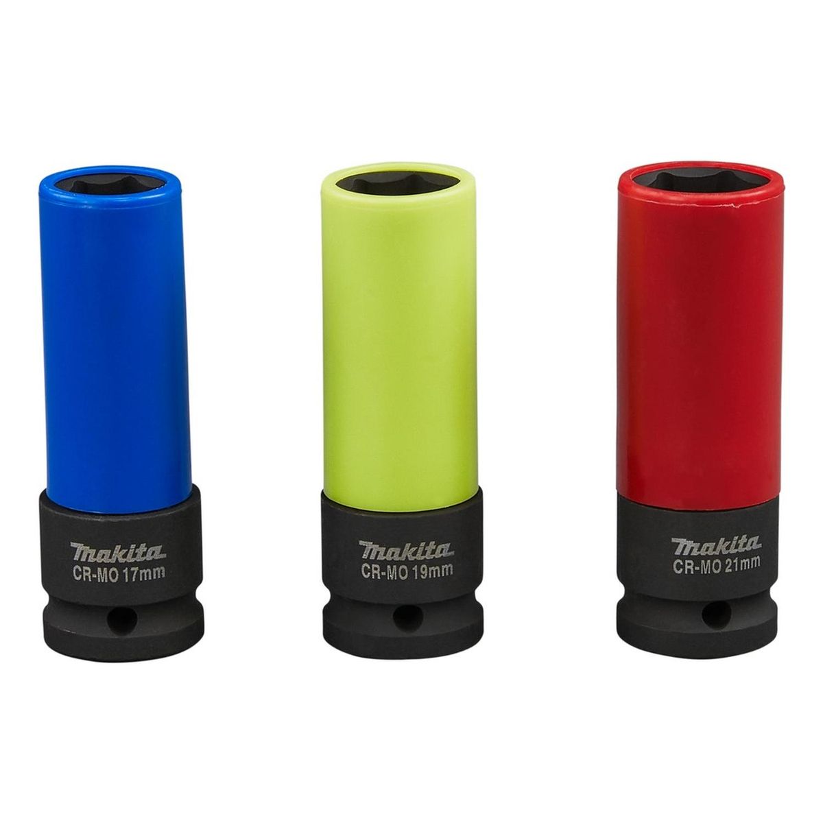 MAKITA - Set 3 Dados De Impacto 1/2 Para Tuercas De Rueda Makita