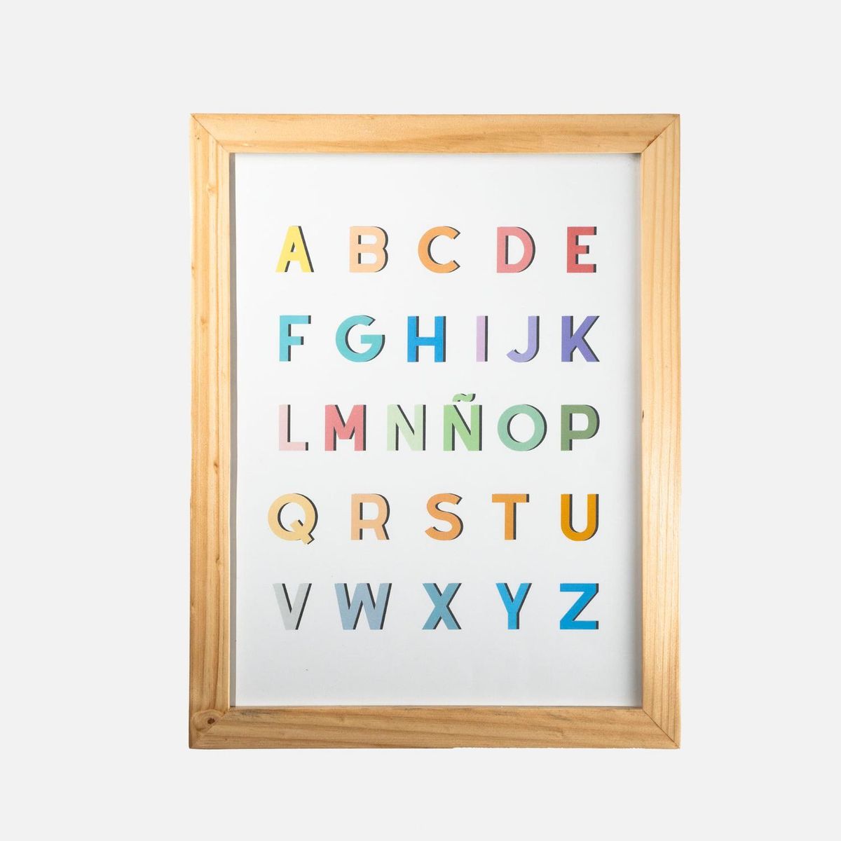 GENERICO - Cuadro Decora y Aprende ABECEDARIO