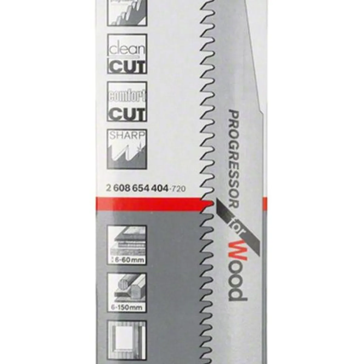 BOSCH - 5 Hojas De Sierra Sable 200mm S2345x Professional For Wood