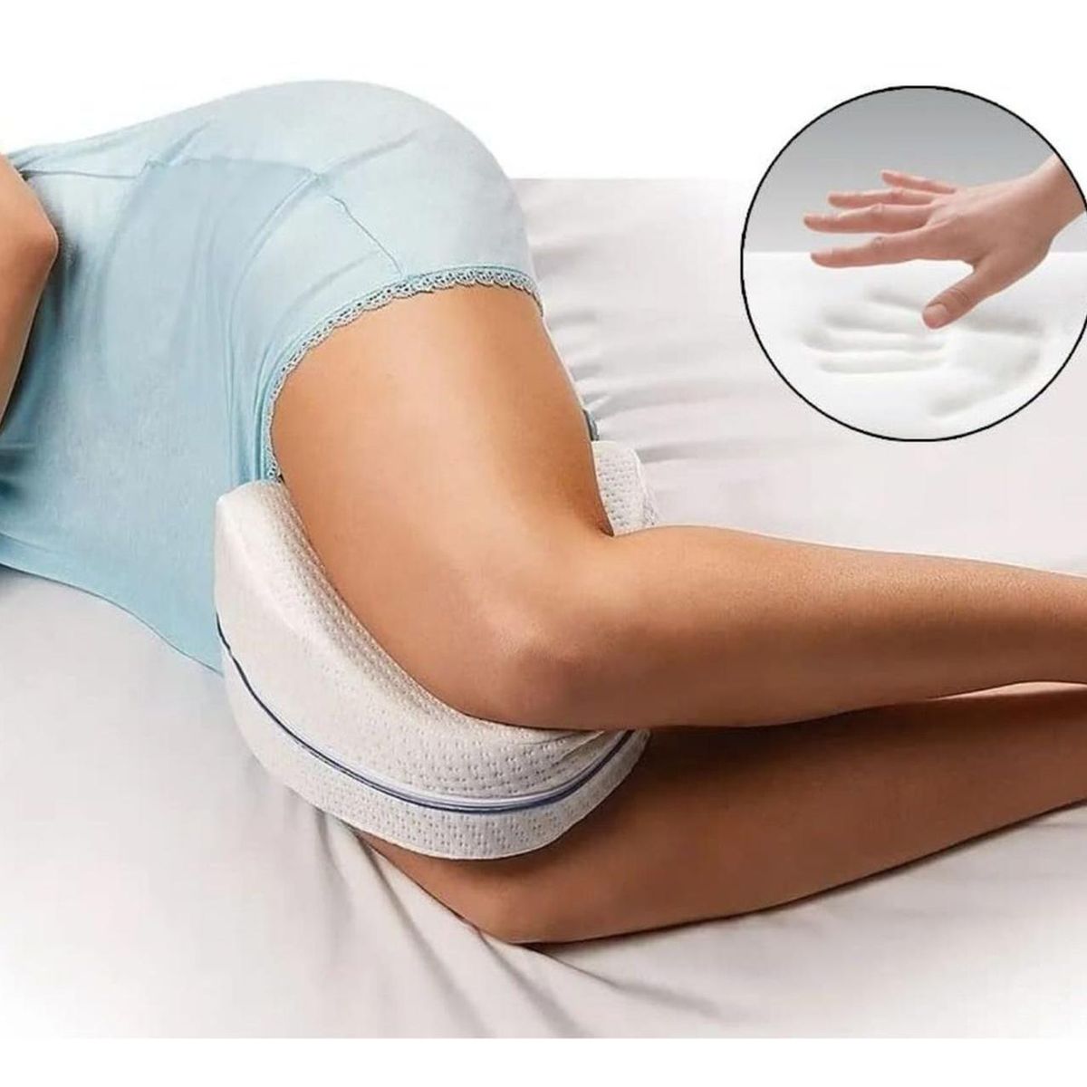 IMPORTCLICK - Almohada Cojín Ortopédico Dormir Piernas IMPORTCLICK