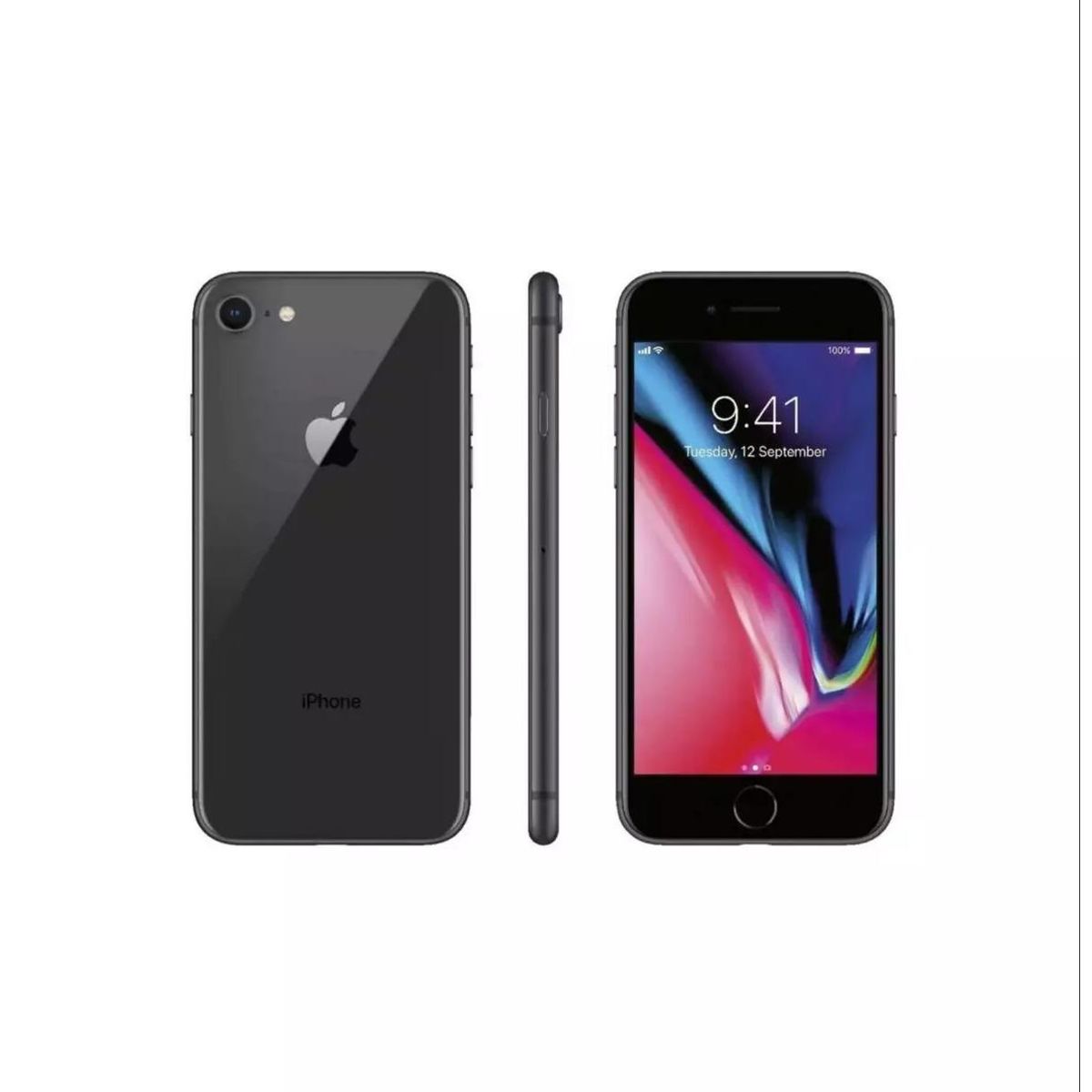 APPLE - iPhone 8 64GB Negro- Seminuevo - Reacondicionado