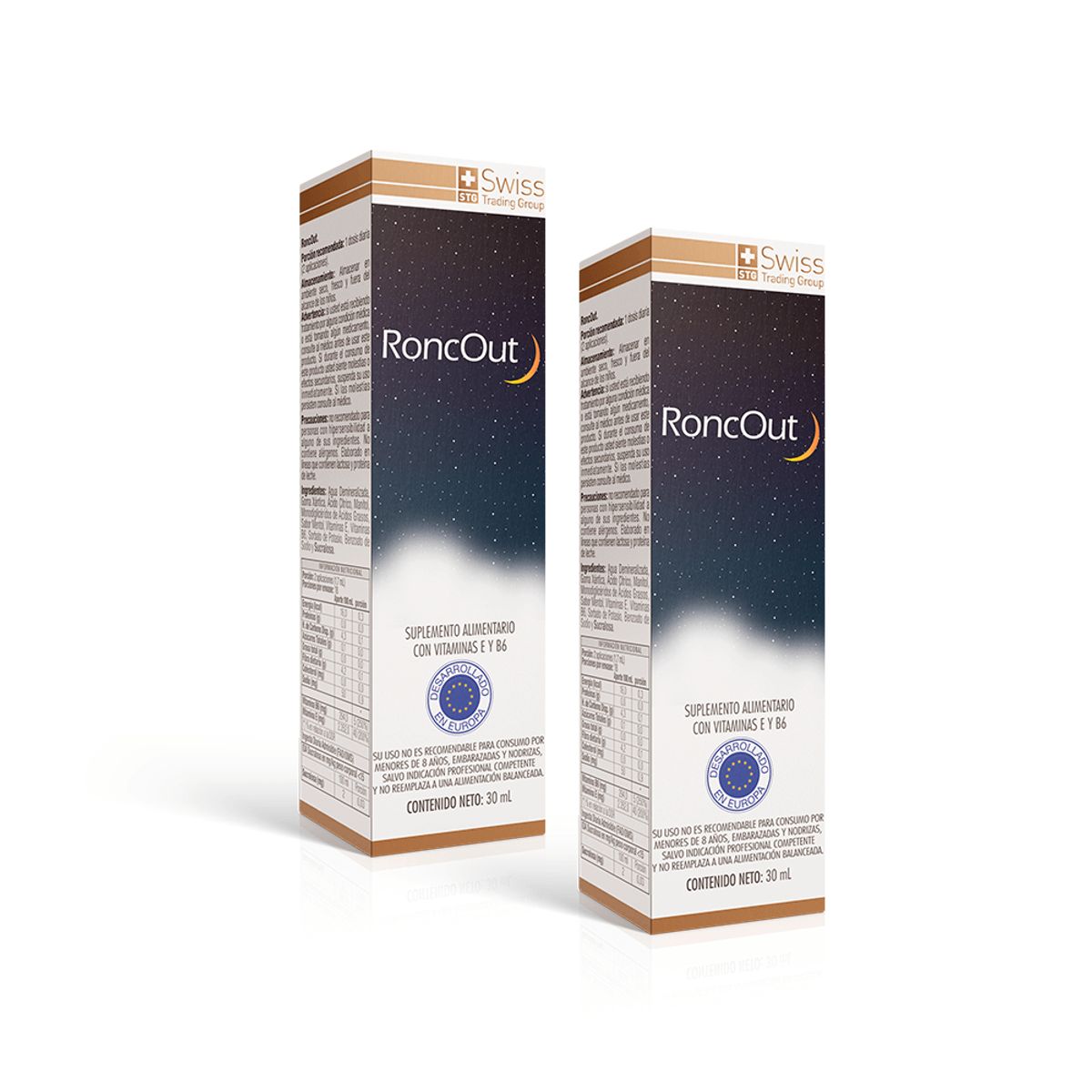 RONCOUT - Suplemento Alimenticio Ronc-Out en Spray Para los Ronquidos 60 mL