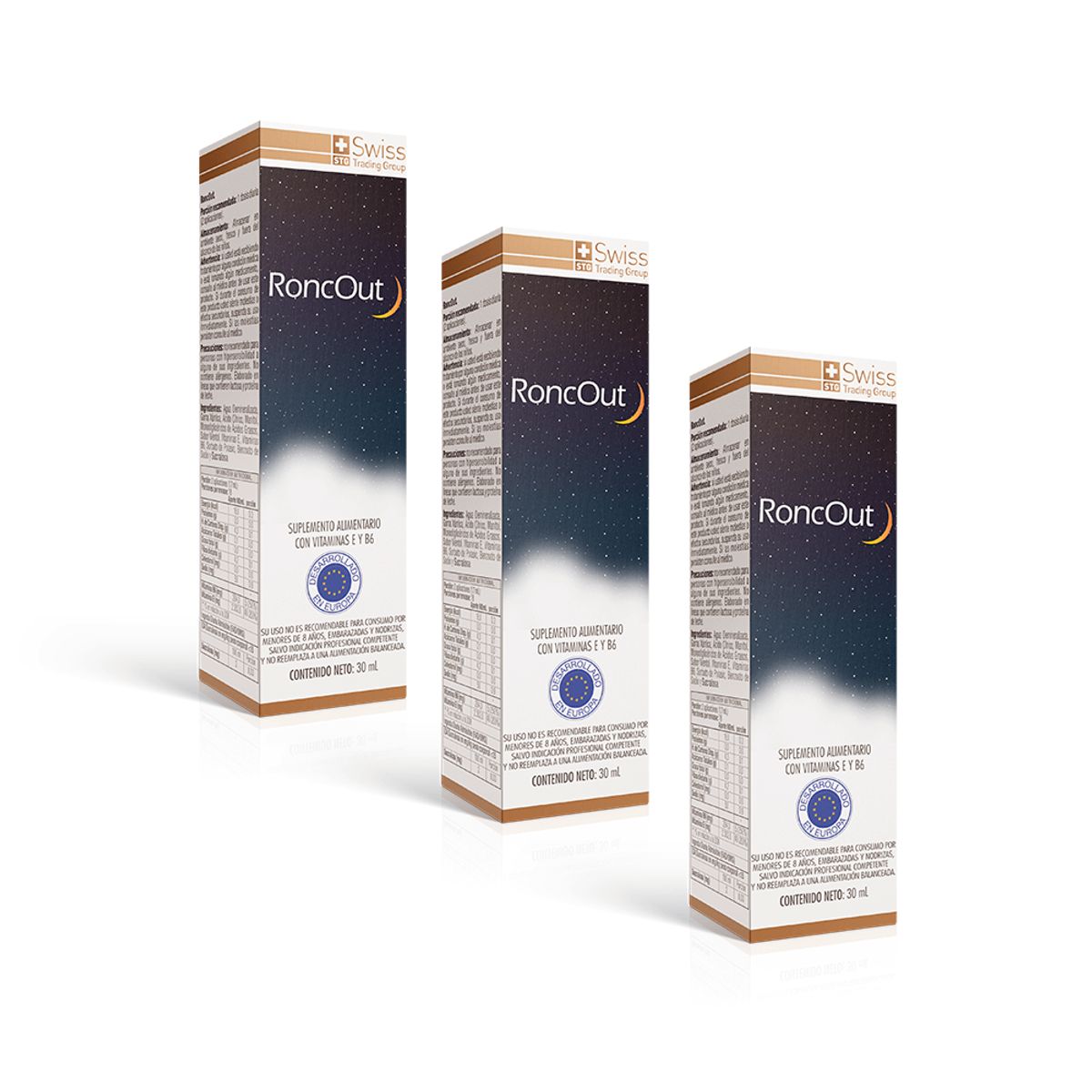 RONCOUT - Suplemento Alimenticio Ronc-Out en Spray Para los Ronquidos 90 mL