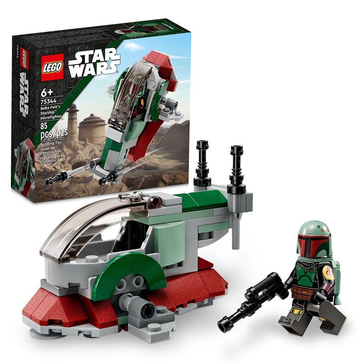 LEGO - MICROFIGHTER NAVE ESPACIAL DE BOBA FETT LEGO STAR WARS