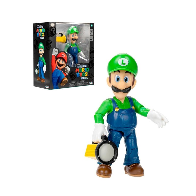 NINTENDO - SUPER MARIO MOVIE FIGURE 13CM - LUIGI