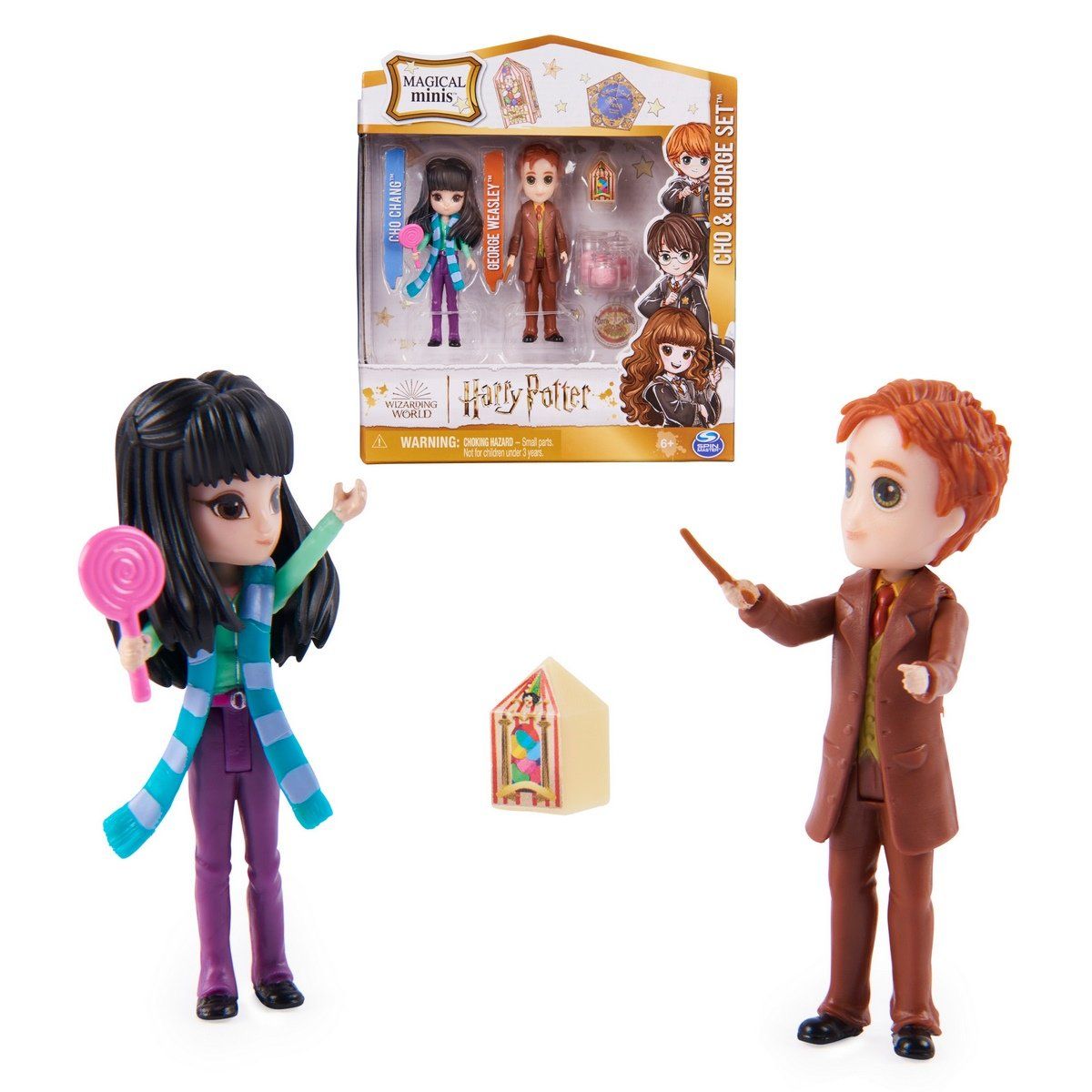 ANSALDO - Figuras HARRY POTTER mini colección George y Cho