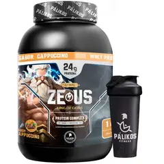 PALIKOS FITNESS - Proteina 1kg Whey Complex / Sabor Cappuccino/ 30 servicios + Shaker