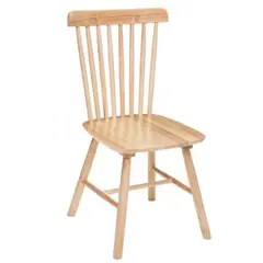 GENERICO - Set de 4 Sillas de Madera Bondu Modelo Windsor