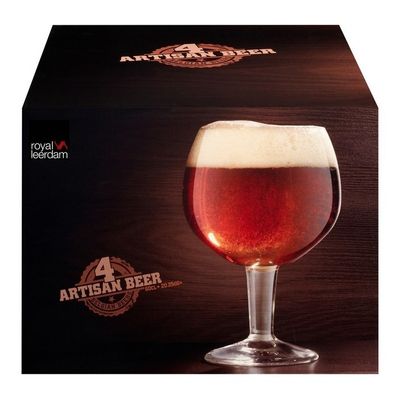 Imagen 2 del producto SET 4 ARTISAN BELGIAN BEER 600 ML - LIBBEY COLOR AGUA