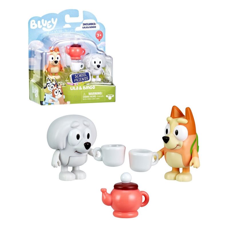 BLUEY - BLUEY PACK 2 FIGURAS - LILA Y BINGO