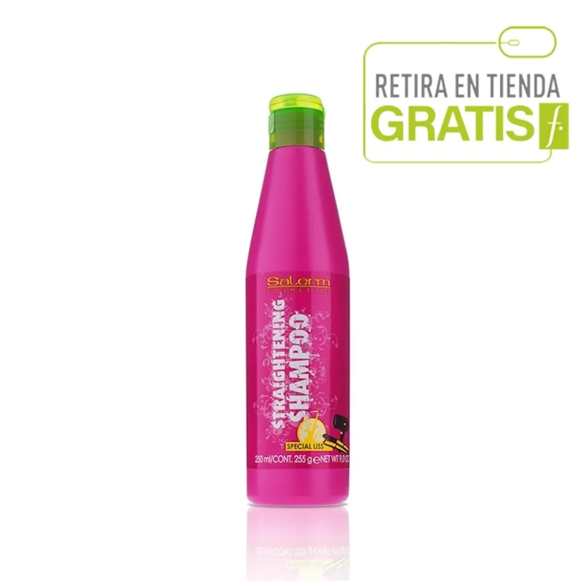 SALERM - SALERM Shampoo Lisos Straightening, Protección Brushing 250 ML