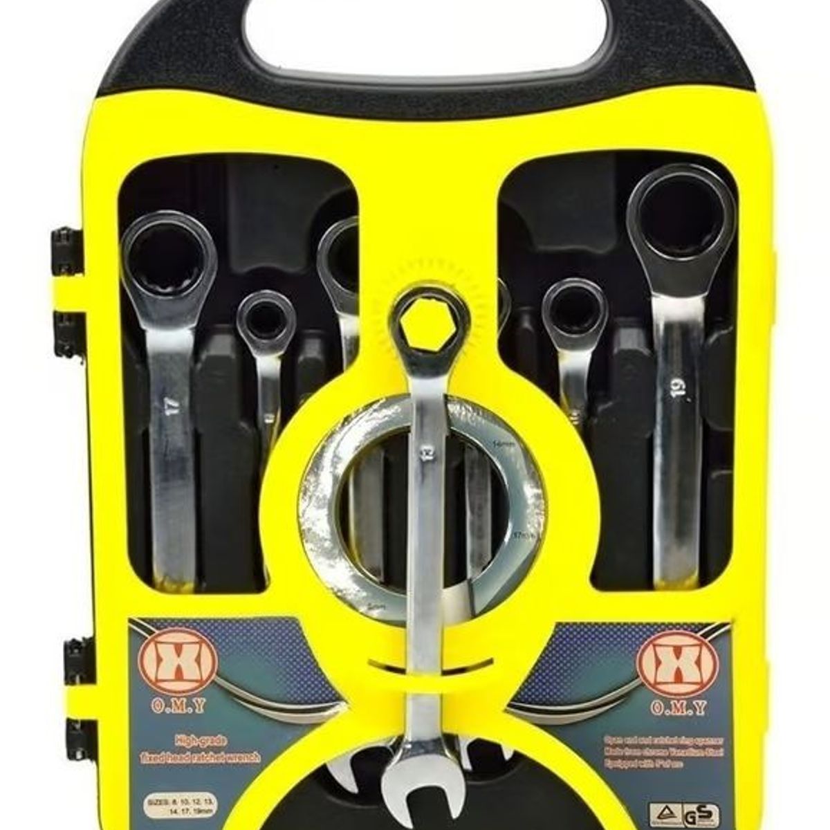 GENERICO - Juego De Llaves Punta De Corona Con Chicharra