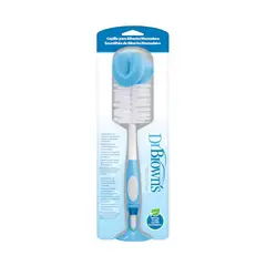 DR BROWNS - Cepillo Limpia Mamaderas Azul