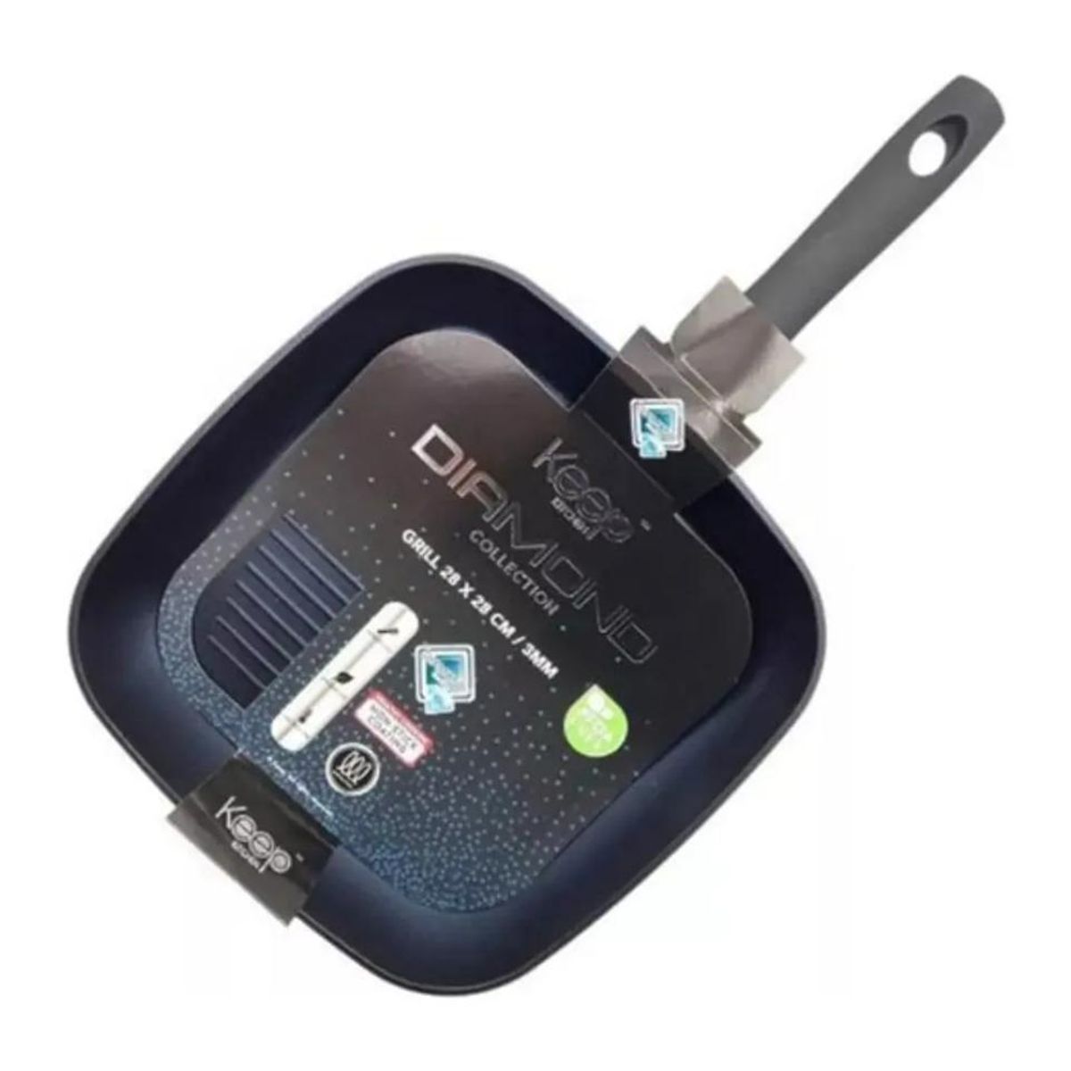 KEEP - GRILL PAN 28CM DIAMOND KEEP