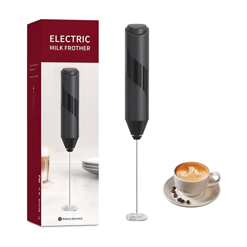 GENERICO - Mini Batidor De Cafe Espumador Batidor Electrico Batidora