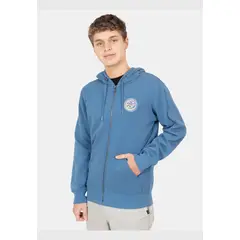 MAUI AND SONS - Poleron Full Zipper Logo Azul Infantil